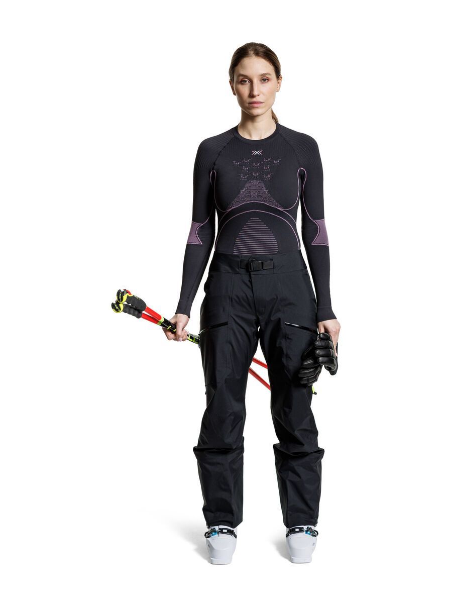 X-Bionic Energy Accumulator 4.0 Shirt LG SL Wmn, charcoal/magnolia - Bild 7