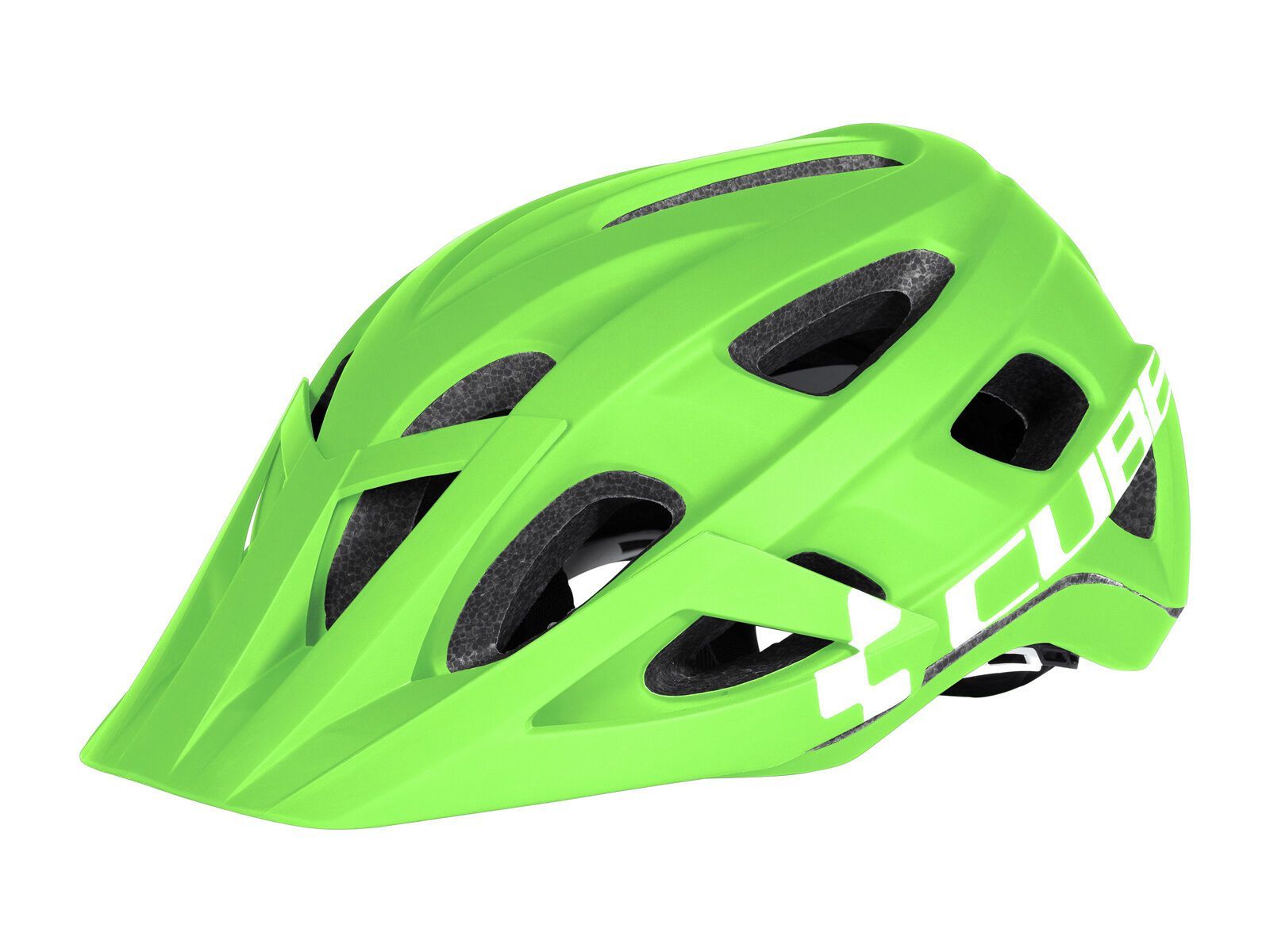 Cube Helm AM Race, green´n´white - Bild 1