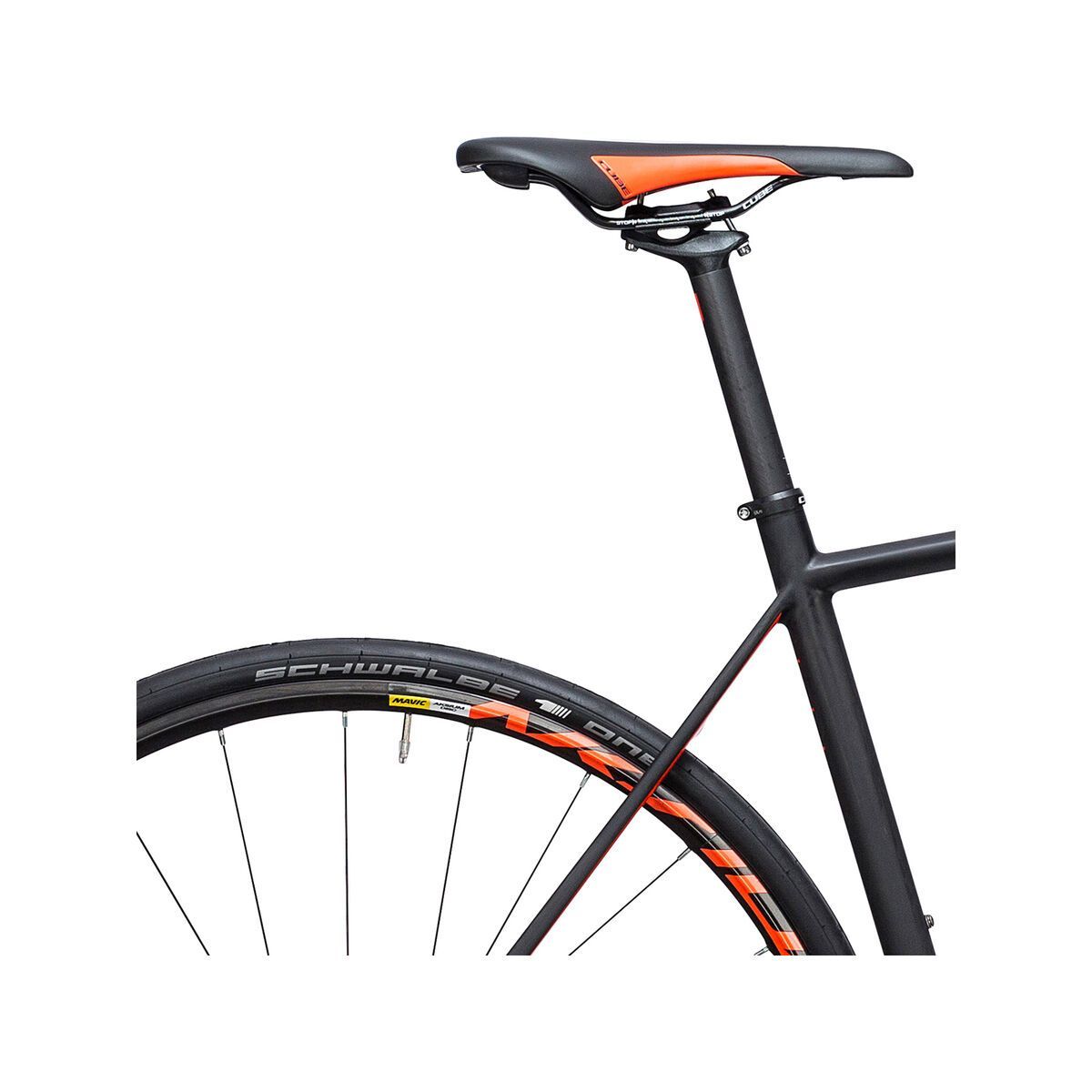 Cube Litening C:62 Disc, carbon´n´flashred - Bild 5