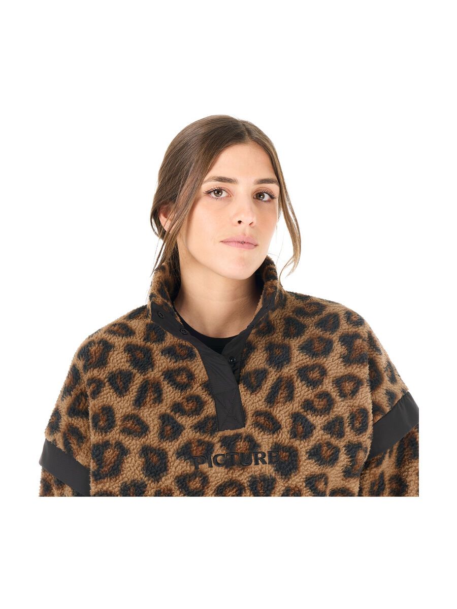 Picture Velora Printed 1/4 Fleece, wild spot print - Bild 7