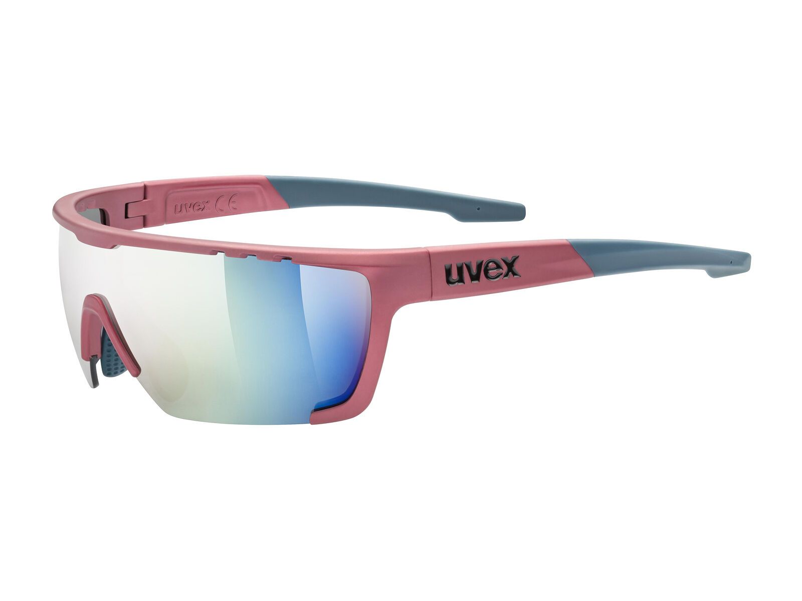 uvex sportstyle 707 mirror pink, rose met mat - Bild 1