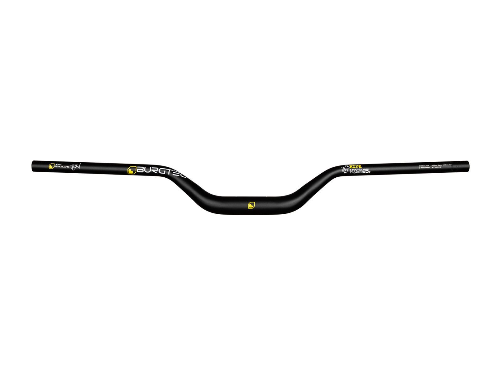 Burgtec Ride High Josh Bryceland Signature Alloy Handlebar - 35 / 65 mm Rise - Bild 1