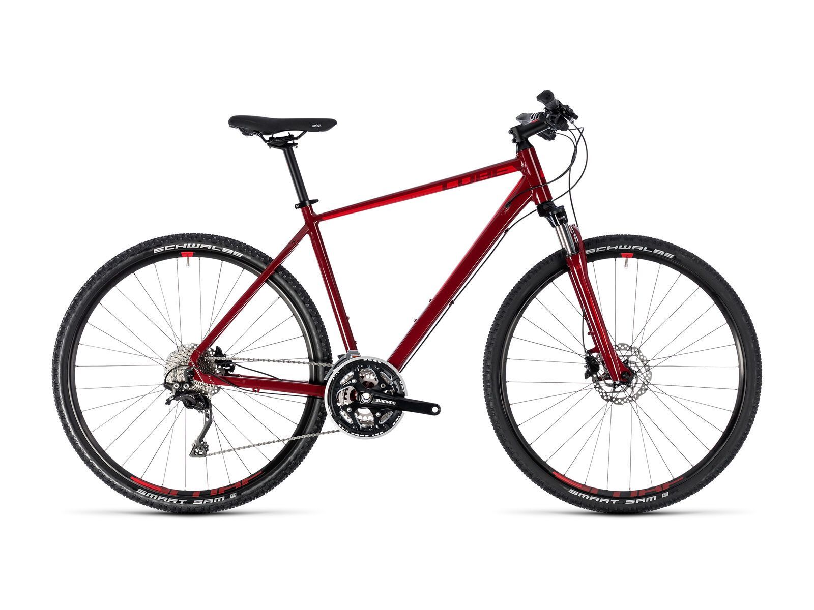 Cube Nature SL, darkred´n´red - Bild 1