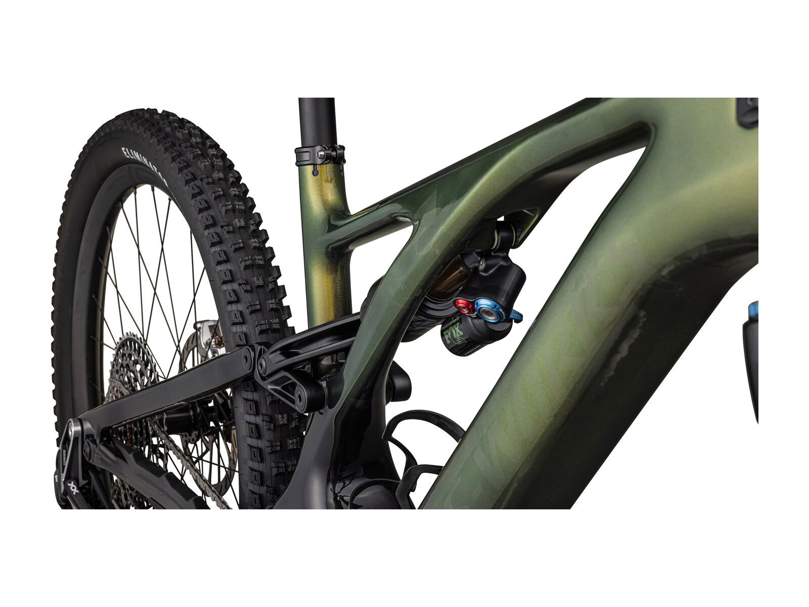 Specialized S-Works Turbo Levo G3 - SRAM XX Eagle Transmission, gold pearl over carbon carbon - Bild 6