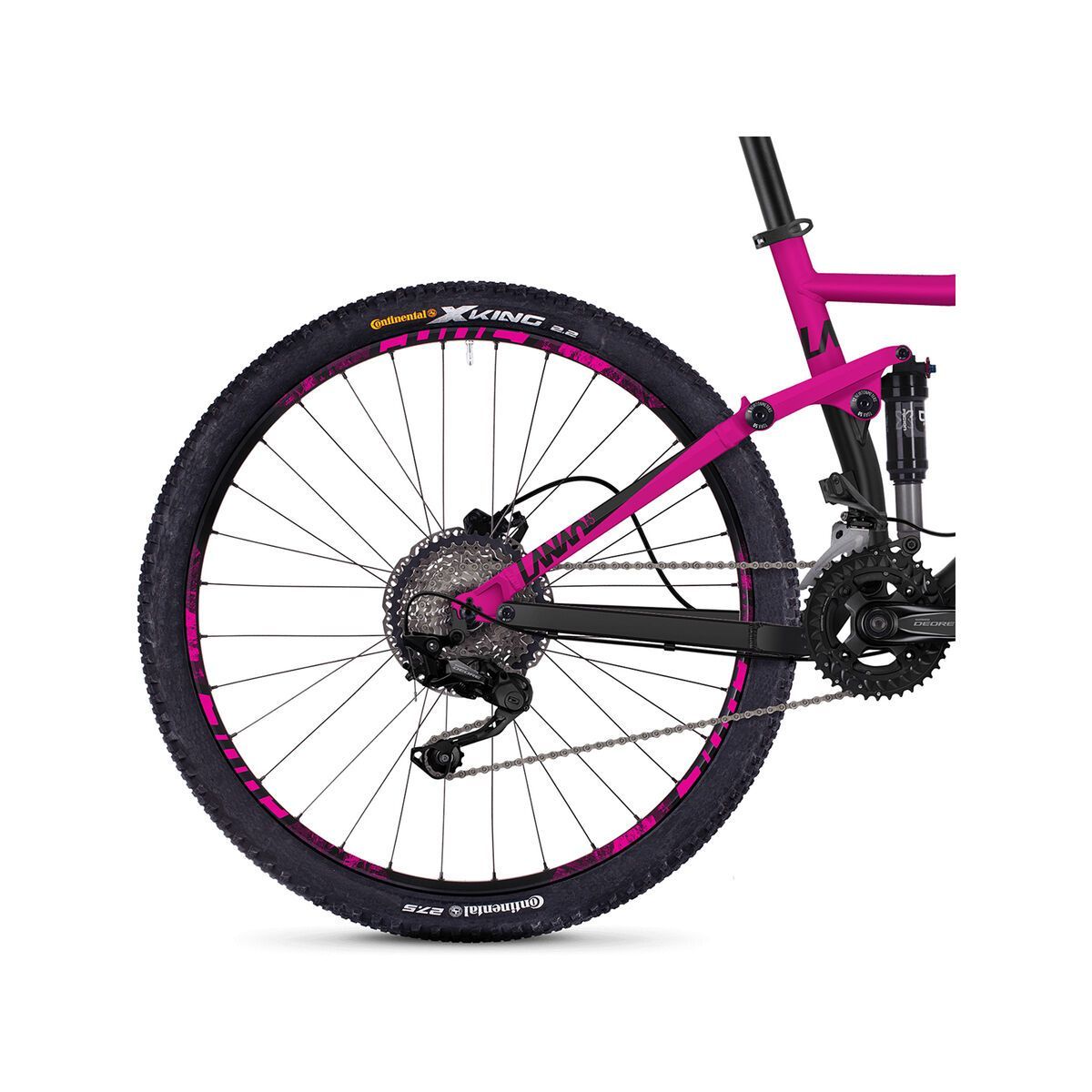 Ghost Lanao FS 2.7 AL, berry pink/night black - Bild 4