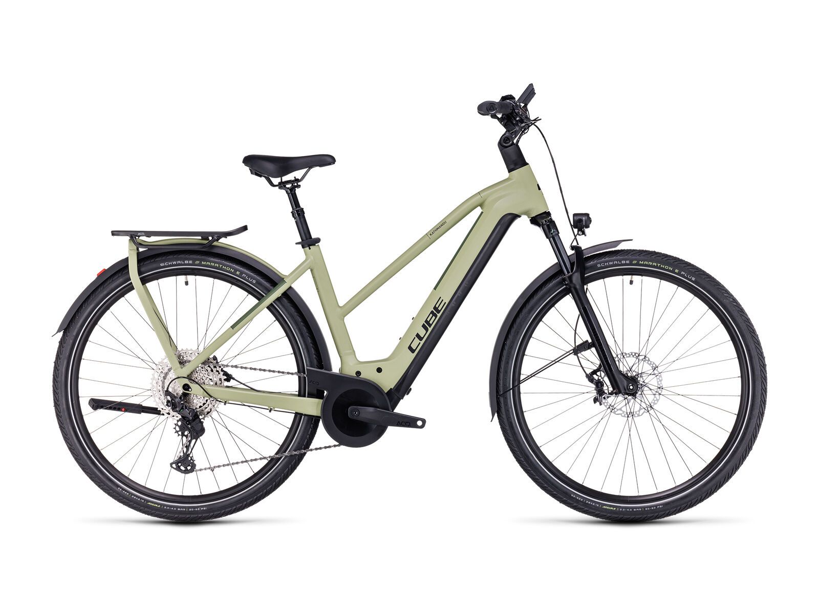 Cube Kathmandu Hybrid SLX 750 Trapeze, green´n´olive - Bild 1