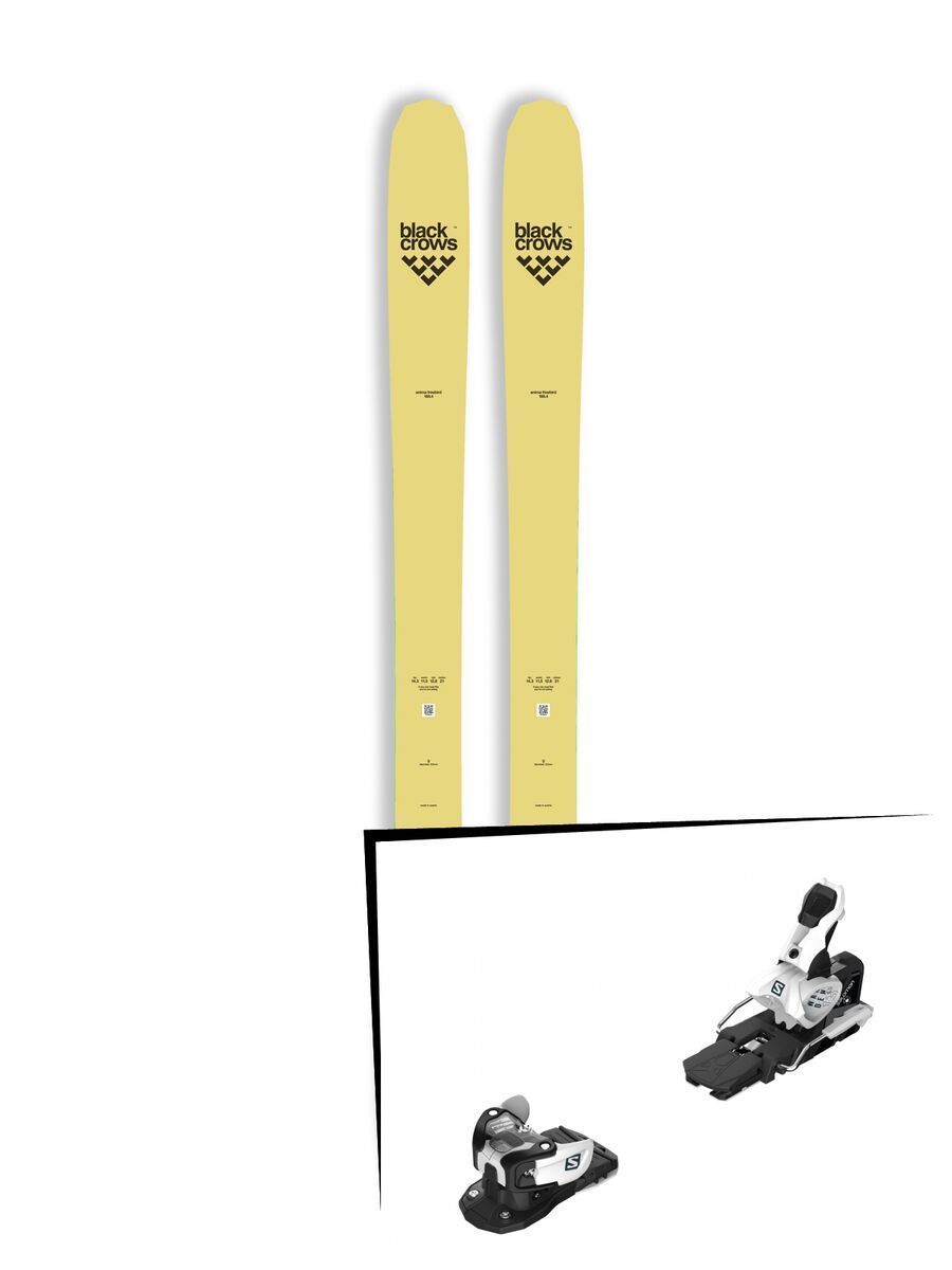 Set: Black Crows Anima Freebird 2018 + Salomon Warden MNC 13 white/black - Bild 1