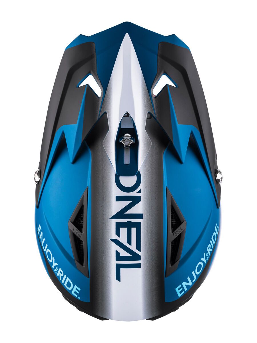 ONeal Warp Fidlock Helmet Blocker, blue/black - Bild 3