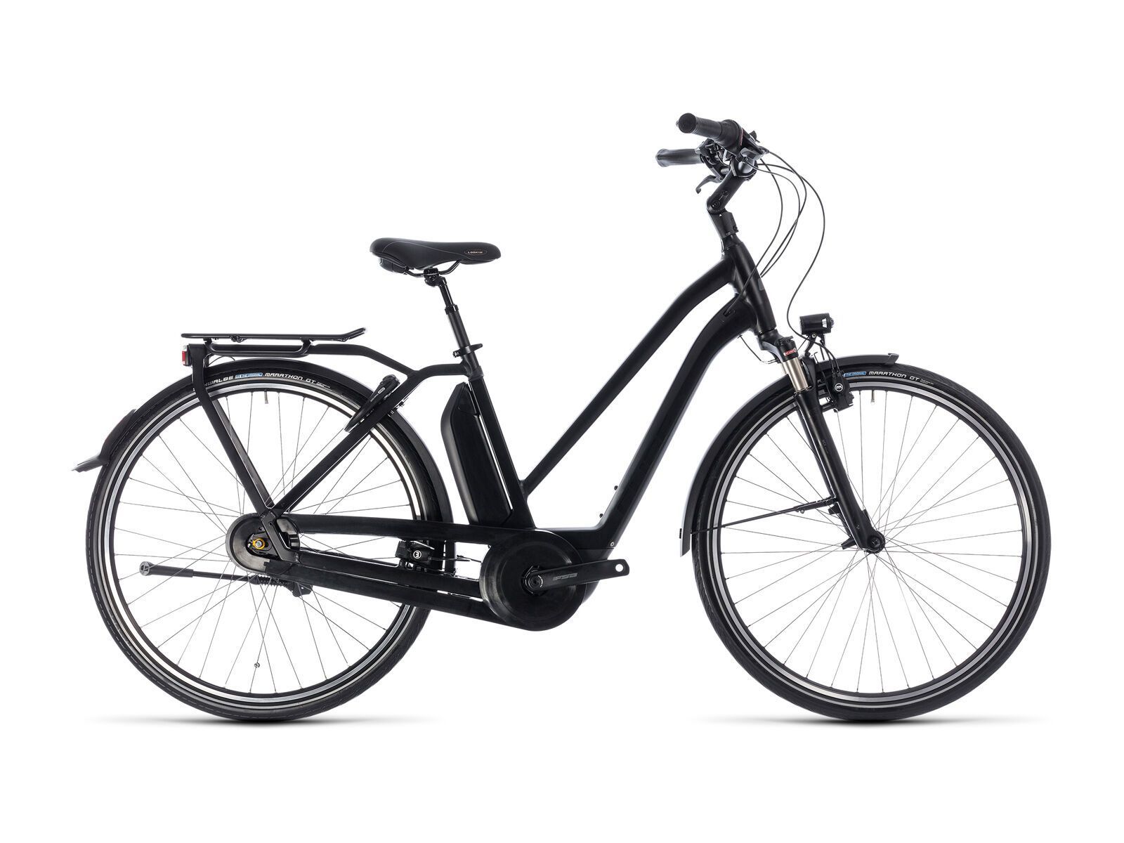 Cube Town Hybrid Pro 500 Trapeze, black´n´grey - Bild 1