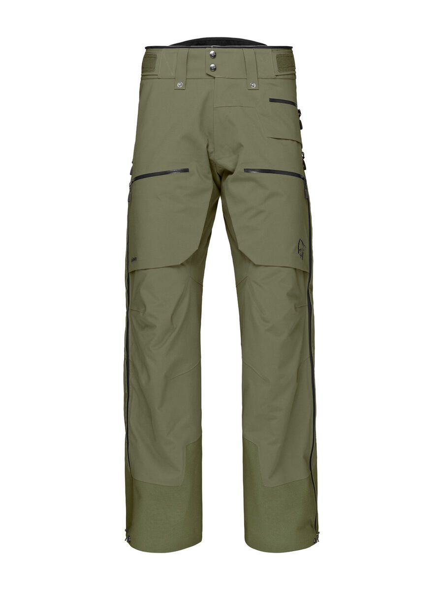 Norrona lofoten Gore-Tex Pro Pants M's, olive night - Bild 1