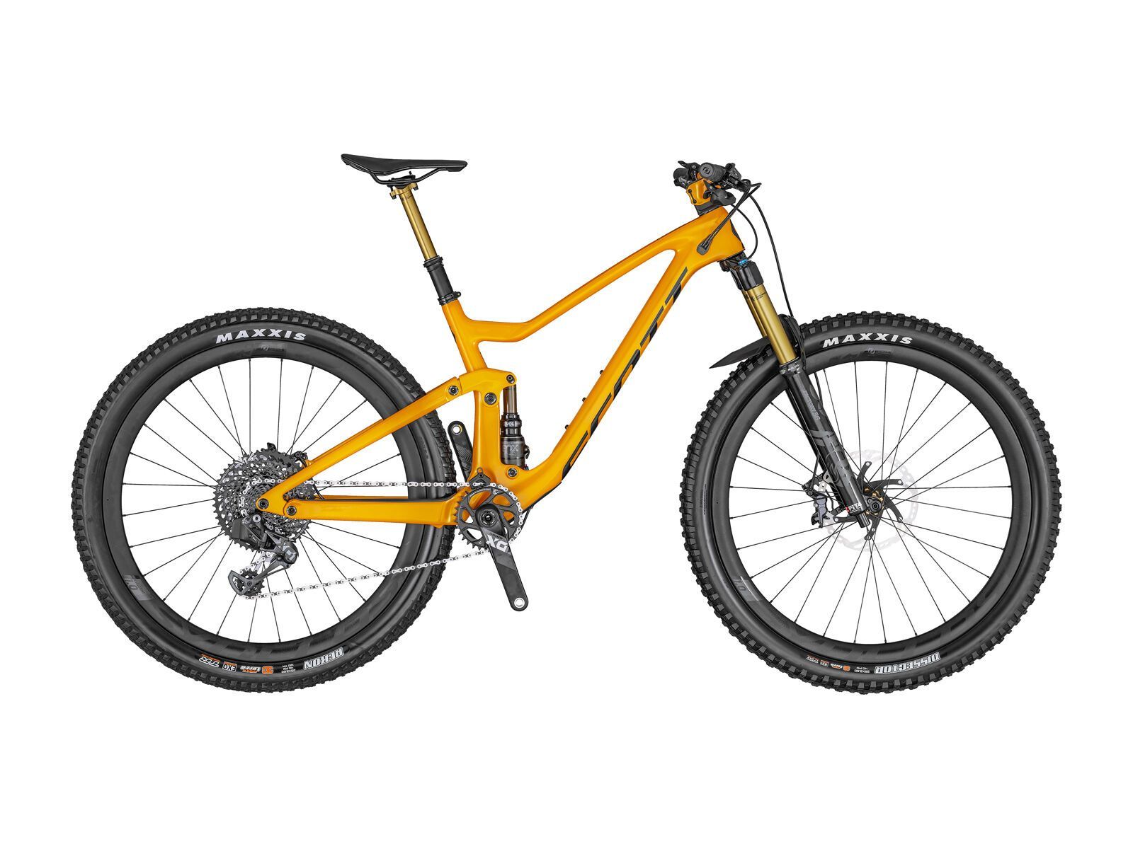 Scott Genius 900 Tuned AXS, fire orange/anthracite - Bild 1