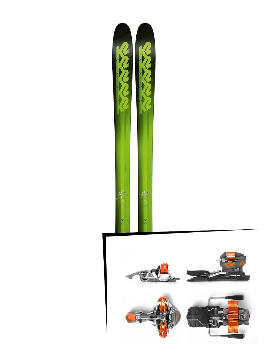 Set: K2 SKI Pinnacle 95 2018 + G3 Ion 10 - Bild 1