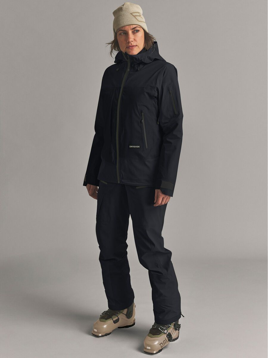Ortovox Ortler Gore-Tex Pants W, black raven - Bild 3