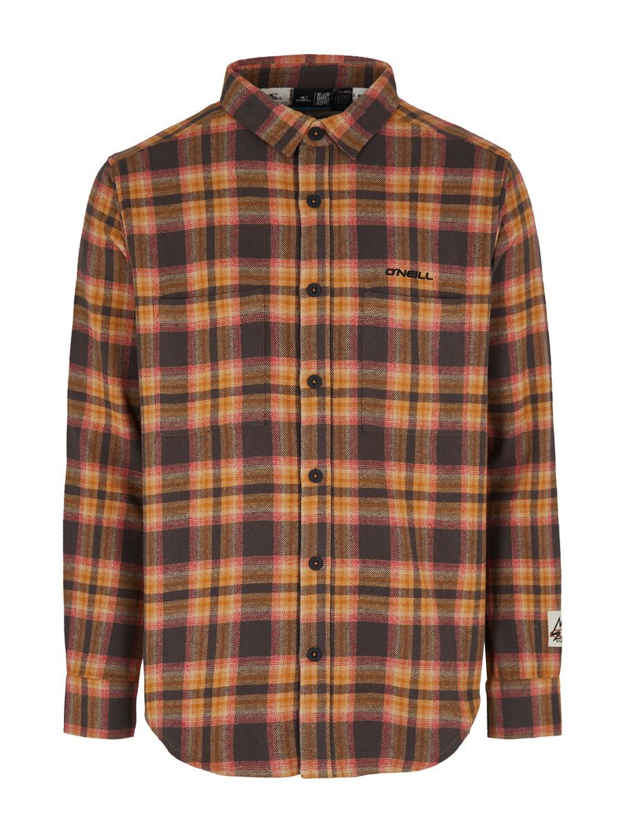 O’Neill TRVLR Series Flannel Check Shirt, beige shadow check - Bild 1