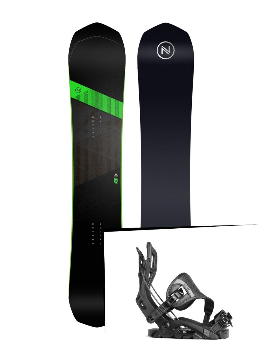Set: Nidecker Rave 2019 + Flow Fuse (2226545S) - Bild 1