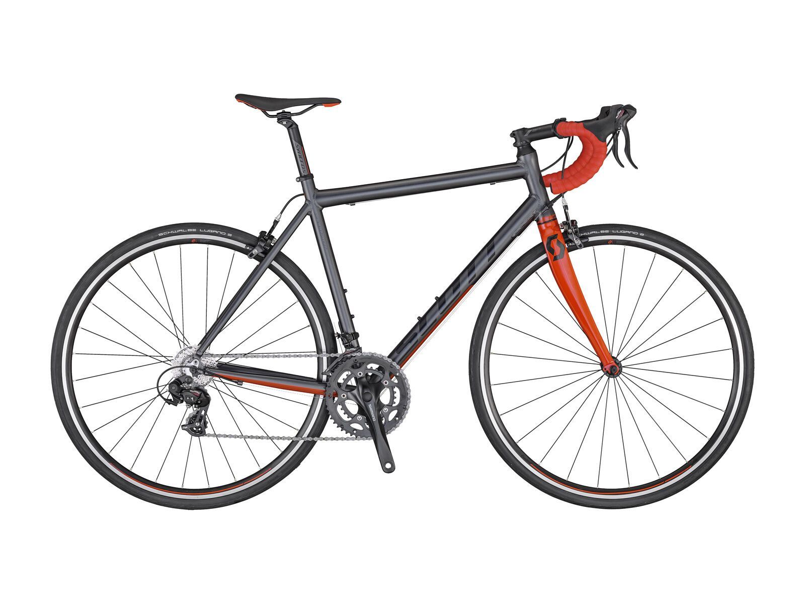 Scott Speedster 50, dark grey/black/florida red - Bild 1