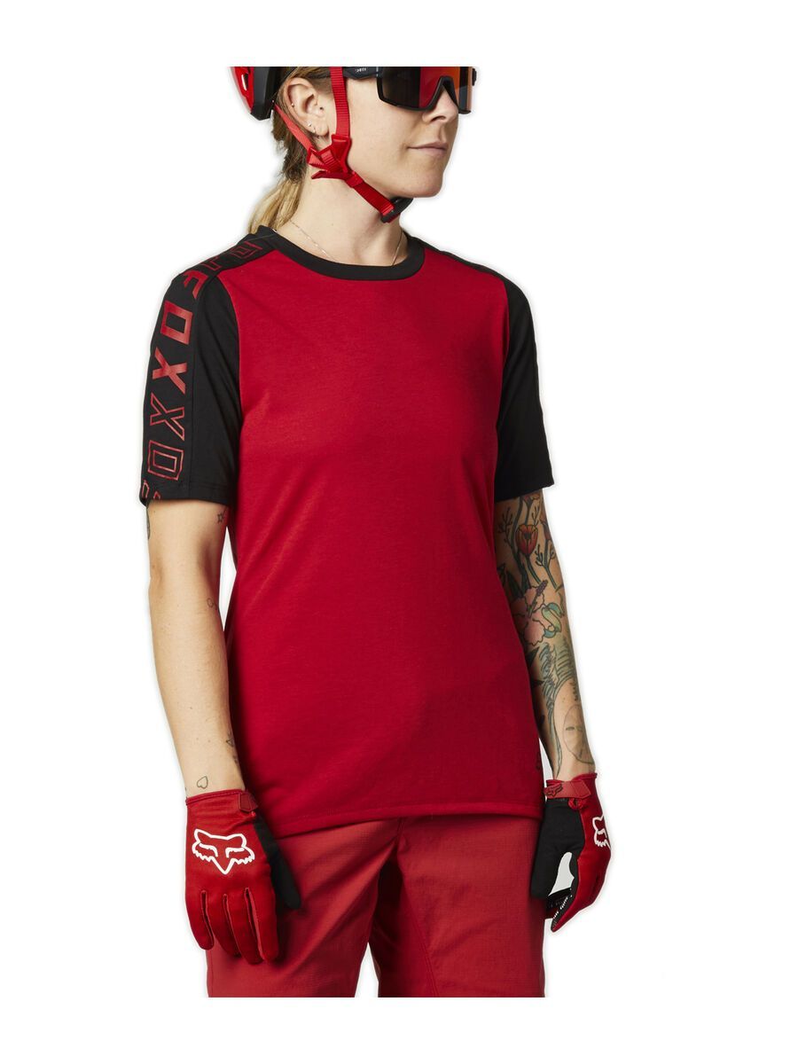 Fox Womens Ranger Drirelease SS Jersey, chili - Bild 1