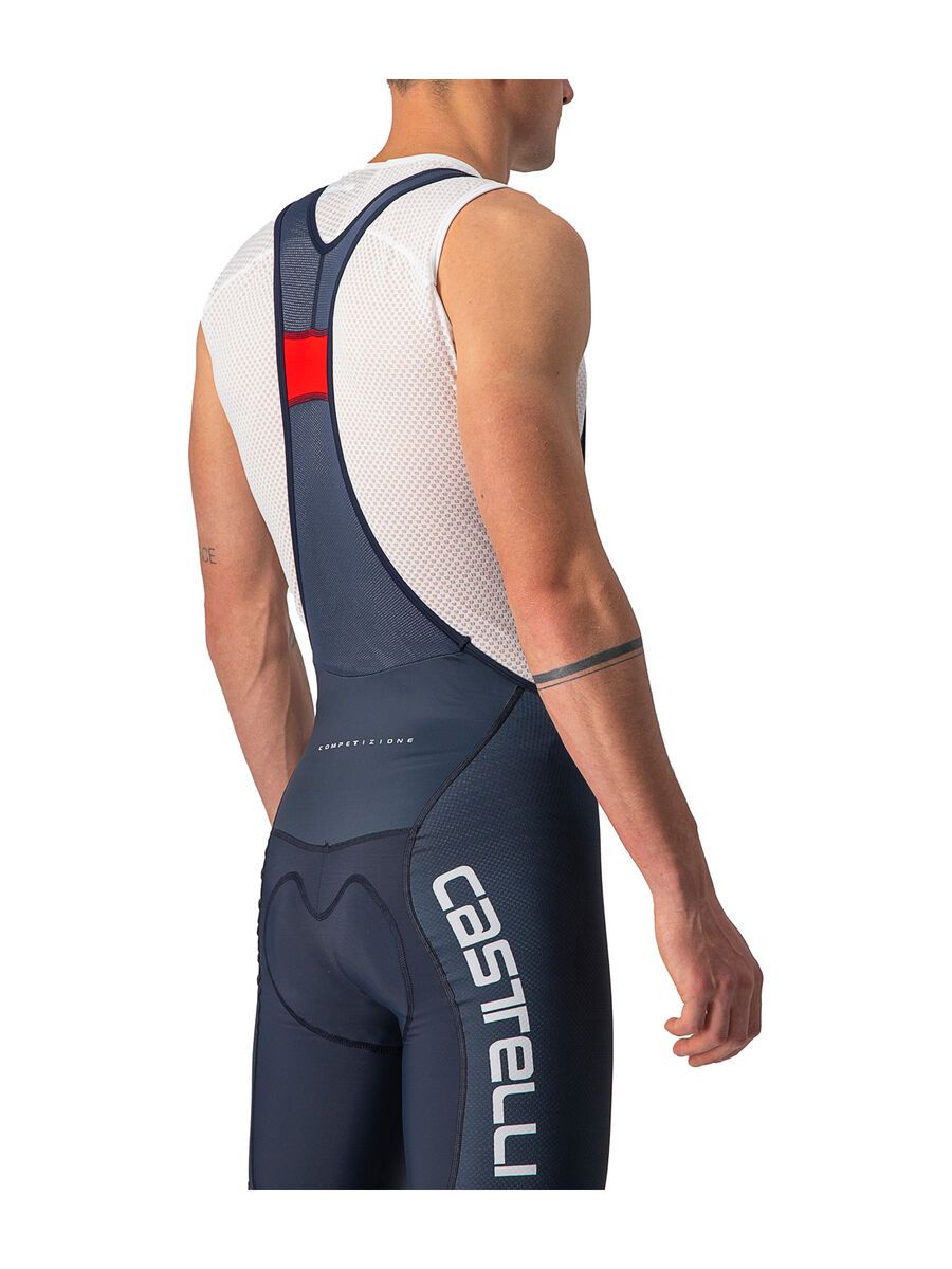 Castelli Competizione Kit Bibshort, savile blue/silver gray - Bild 4