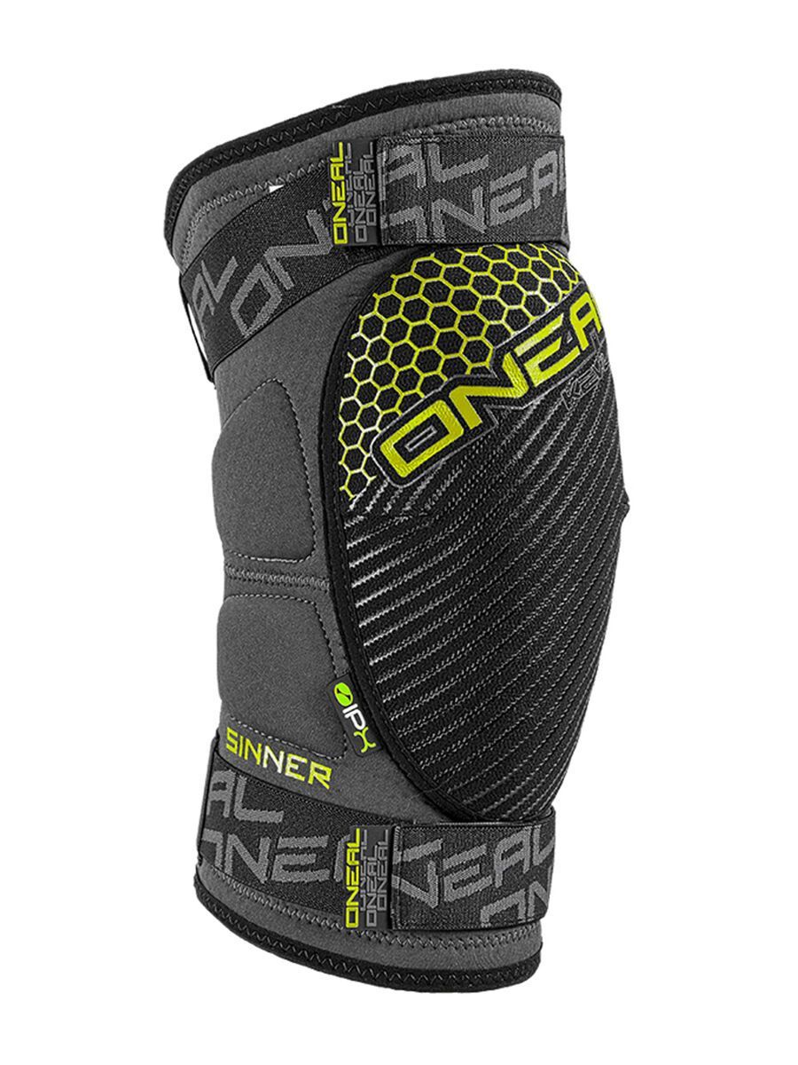 ONeal Sinner Kevlar Knee Guard, gray/neon yellow - Bild 2