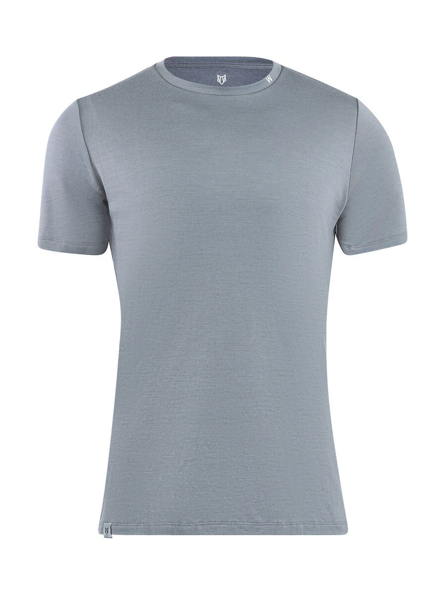 Woolf Merino Tuv Tee, rock grey - Bild 1