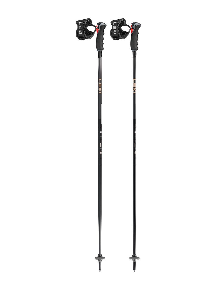 Leki Artena Airfoil 3D, black-dark anthracite-roségold - Bild 1