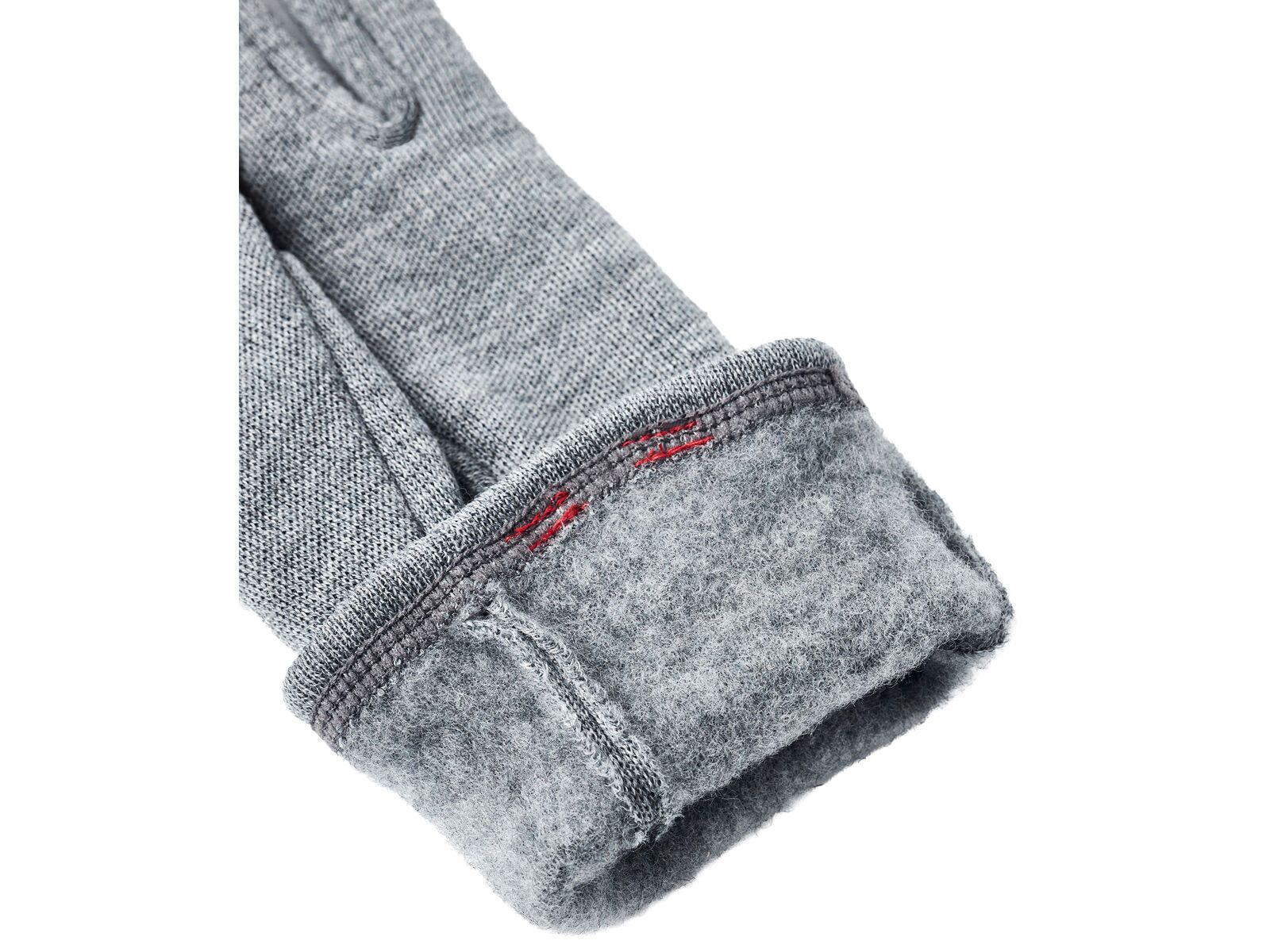 Hestra Gravita Merino Liner 5 Finger, grey - Bild 6