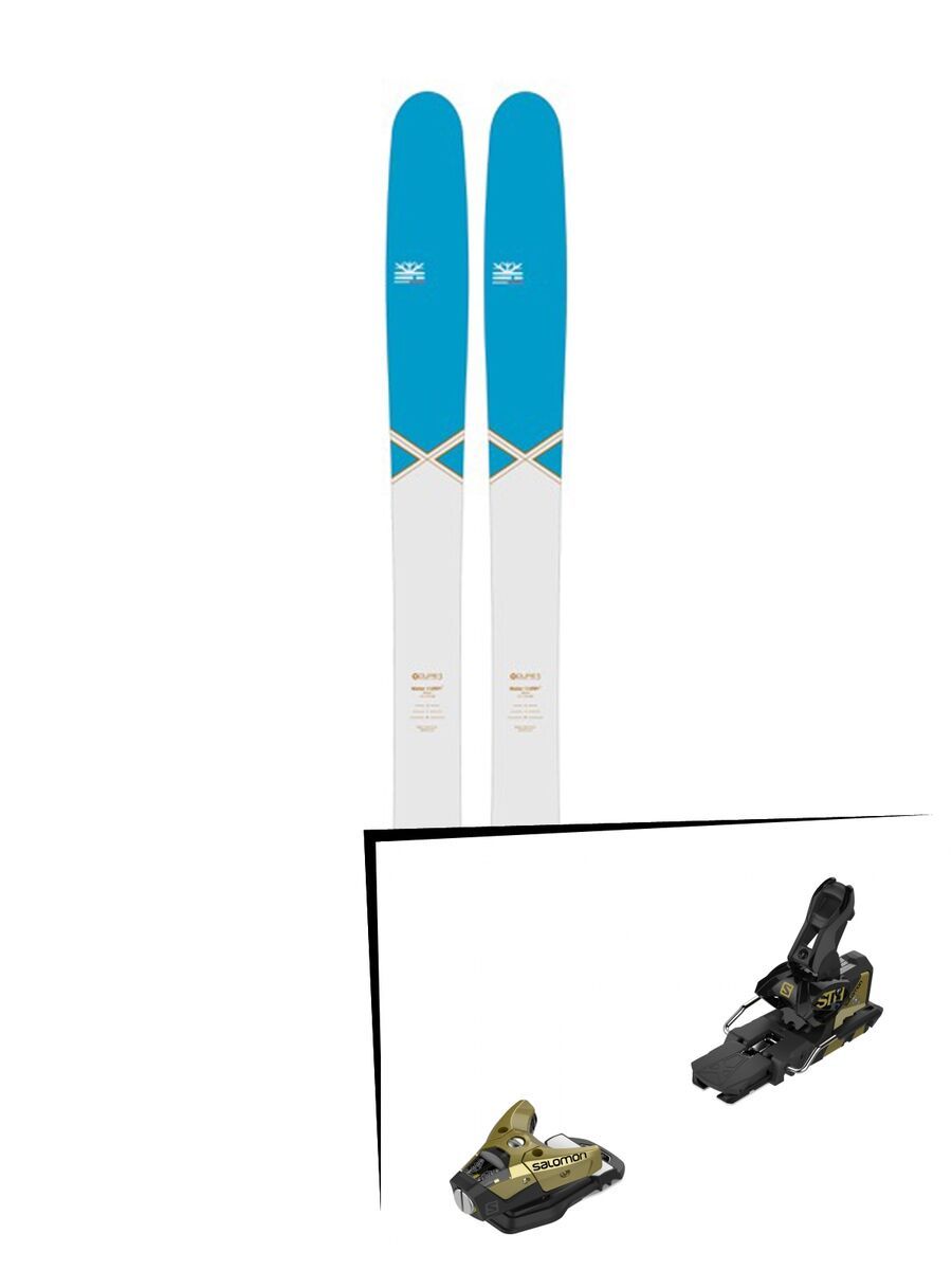 Set: DPS Skis Wailer 112 2016 + Salomon STH2 WTR 16 (2212361) - Bild 1