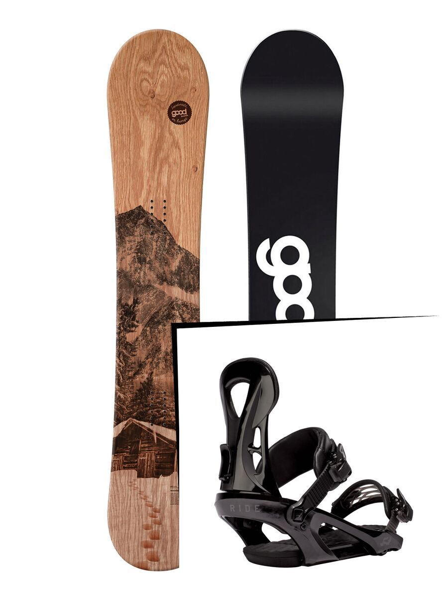 Set: goodboards Wooden 2017 + Ride LX (1487191S) - Bild 1