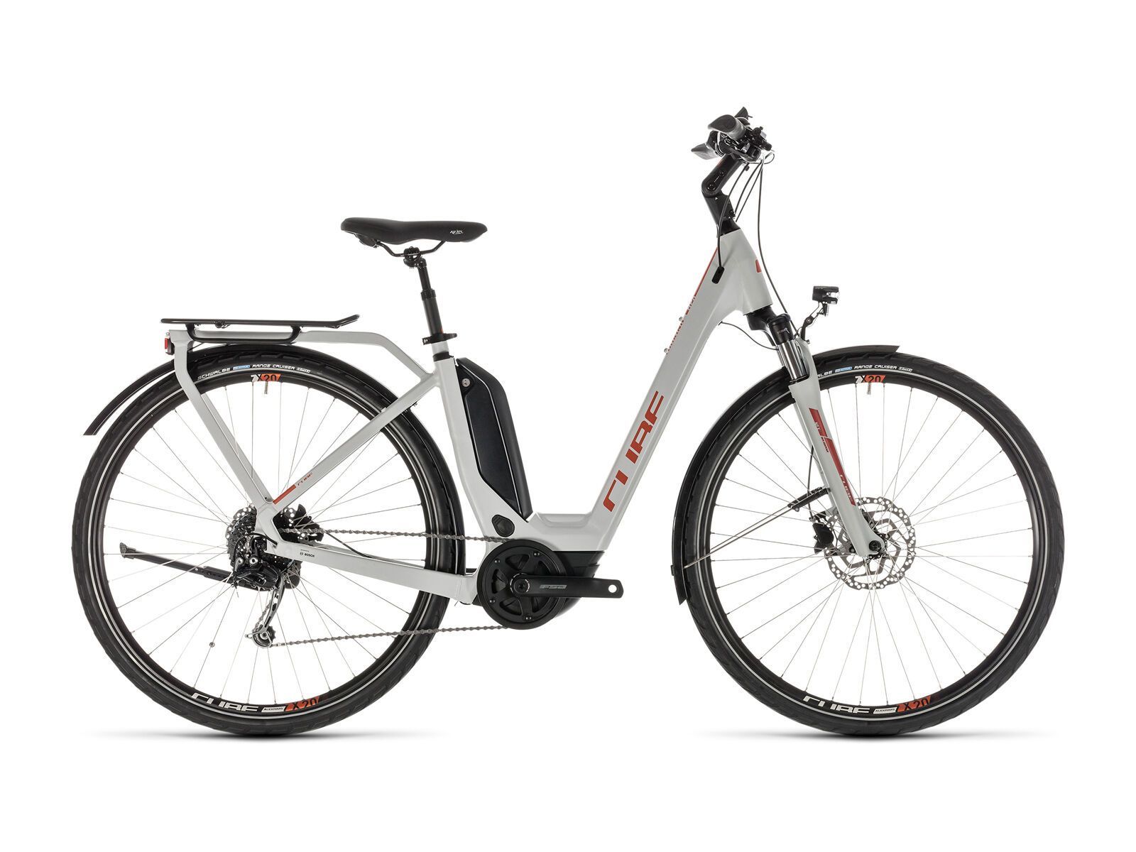 Cube Touring Hybrid 500 Easy Entry, grey´n´orange - Bild 1