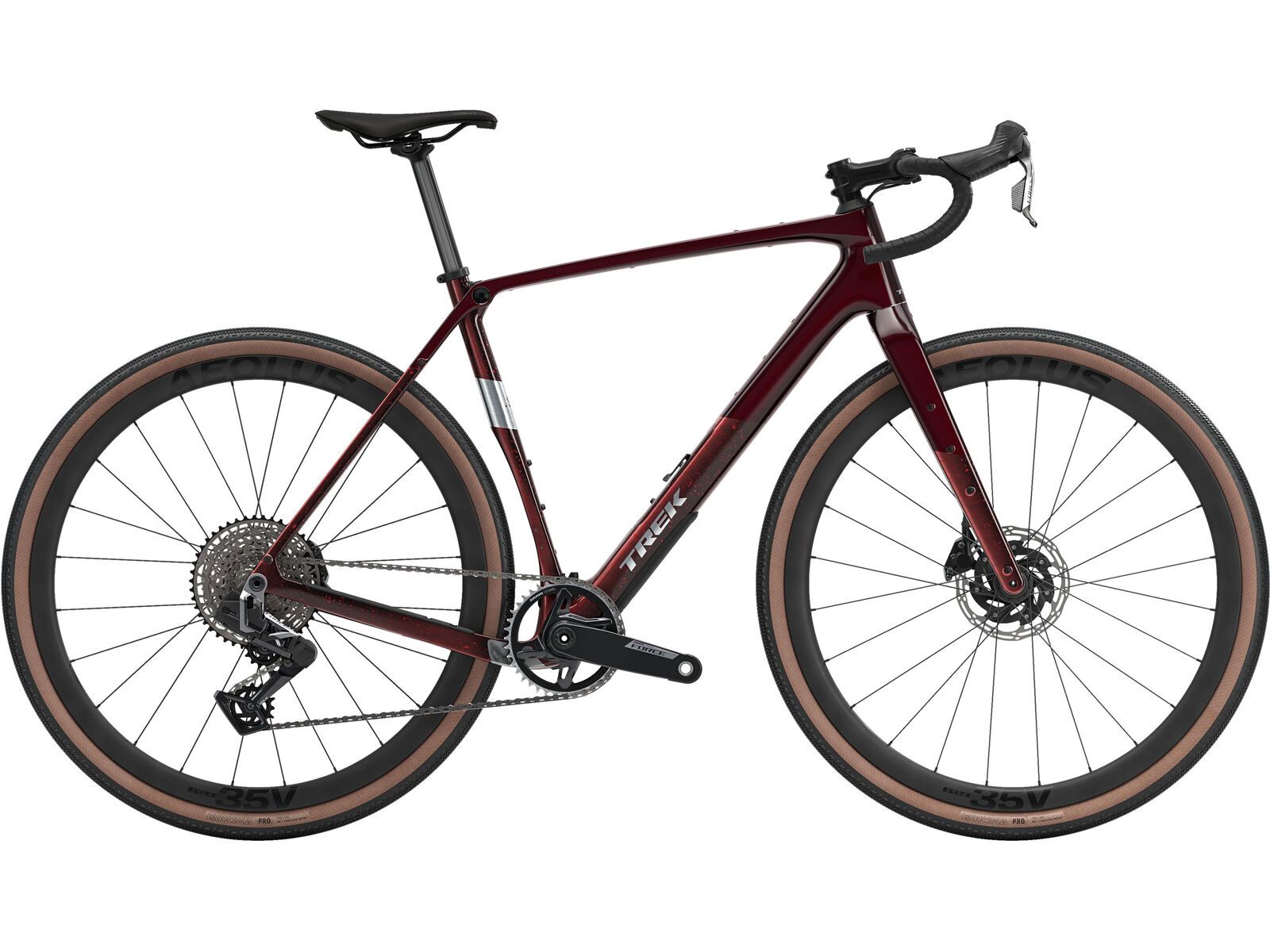Trek Checkpoint SL 7 AXS Gen 3, dark red/carbon red smoke splatter - Bild 1