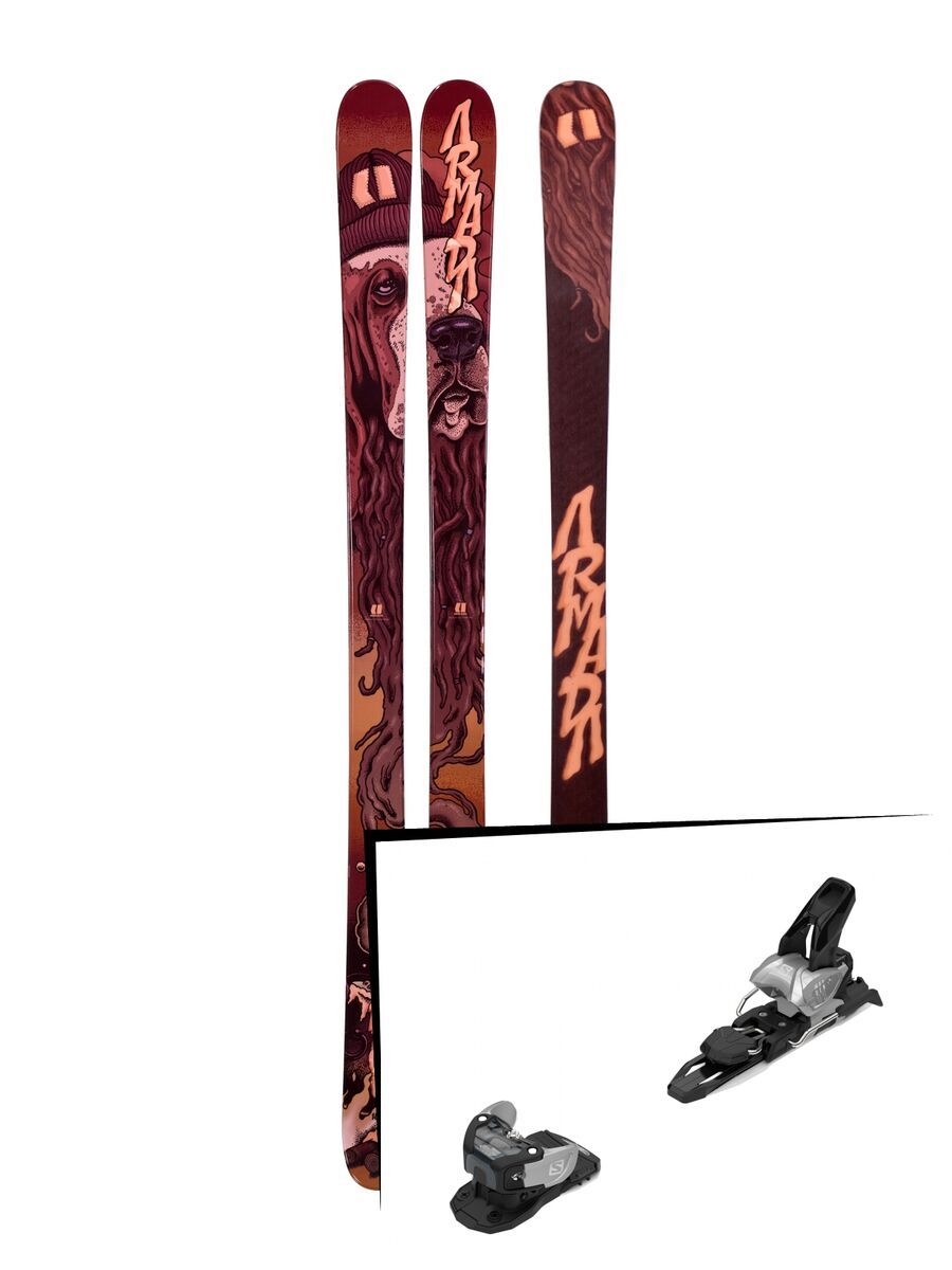Set: Armada BDog 2019 + Salomon Warden MNC 11 silver/black - Bild 1