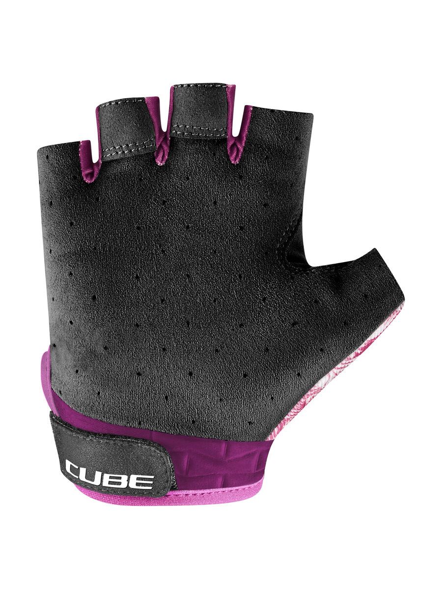 Cube Handschuhe Performance Junior Kurzfinger, pink - Bild 2