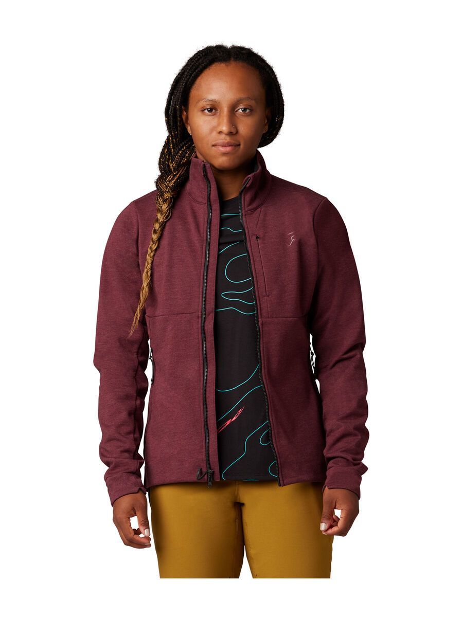 Fox Womens Ranger Fire Jacket, dark maroon - Bild 4