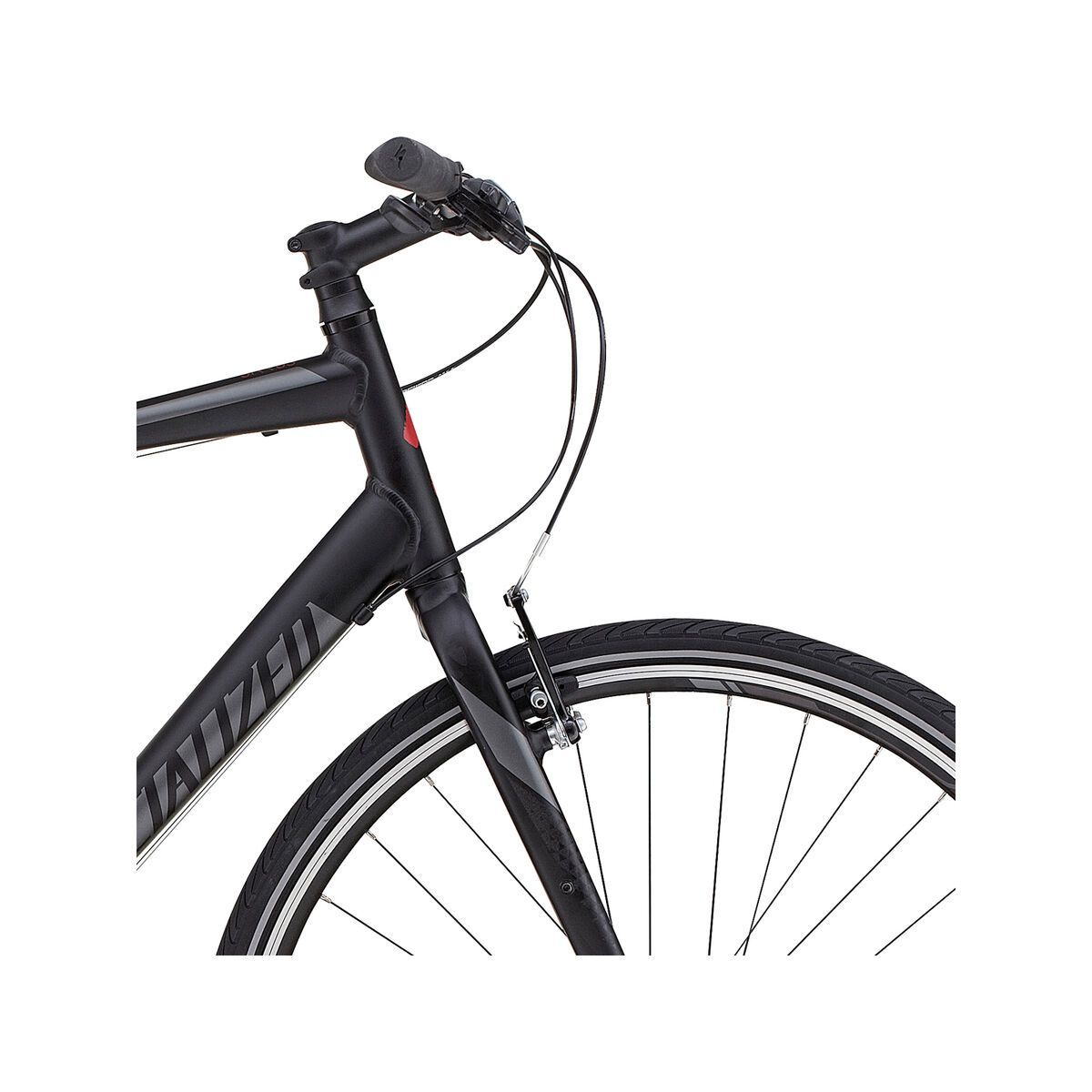 Specialized Sirrus Sport, black/satin black/red - Bild 5