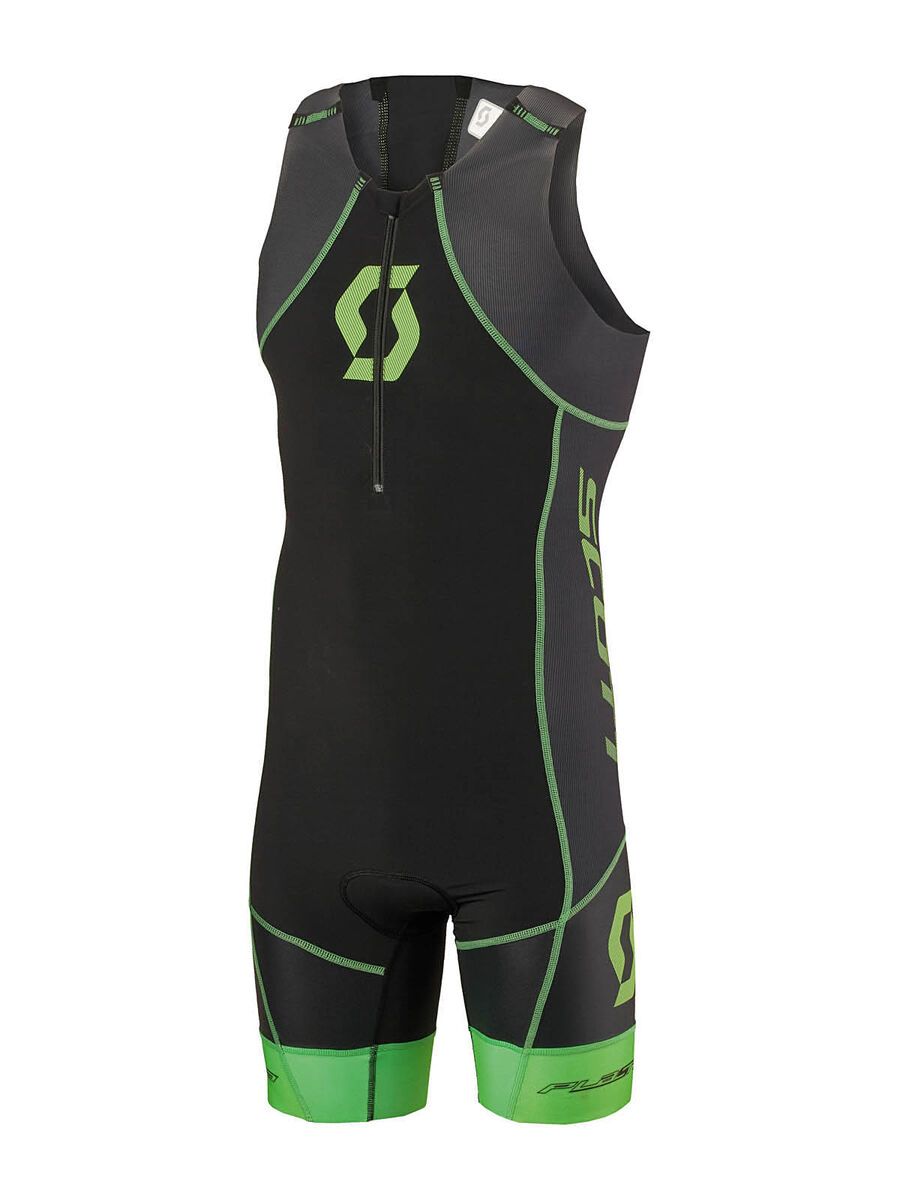 Scott Plasma w/pad Suit, black/green - Bild 1