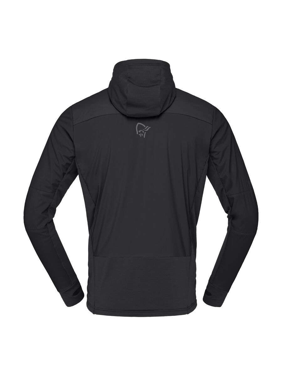 Norrona falketind Alpha90 insulated Zip Hood M's, caviar - Bild 2