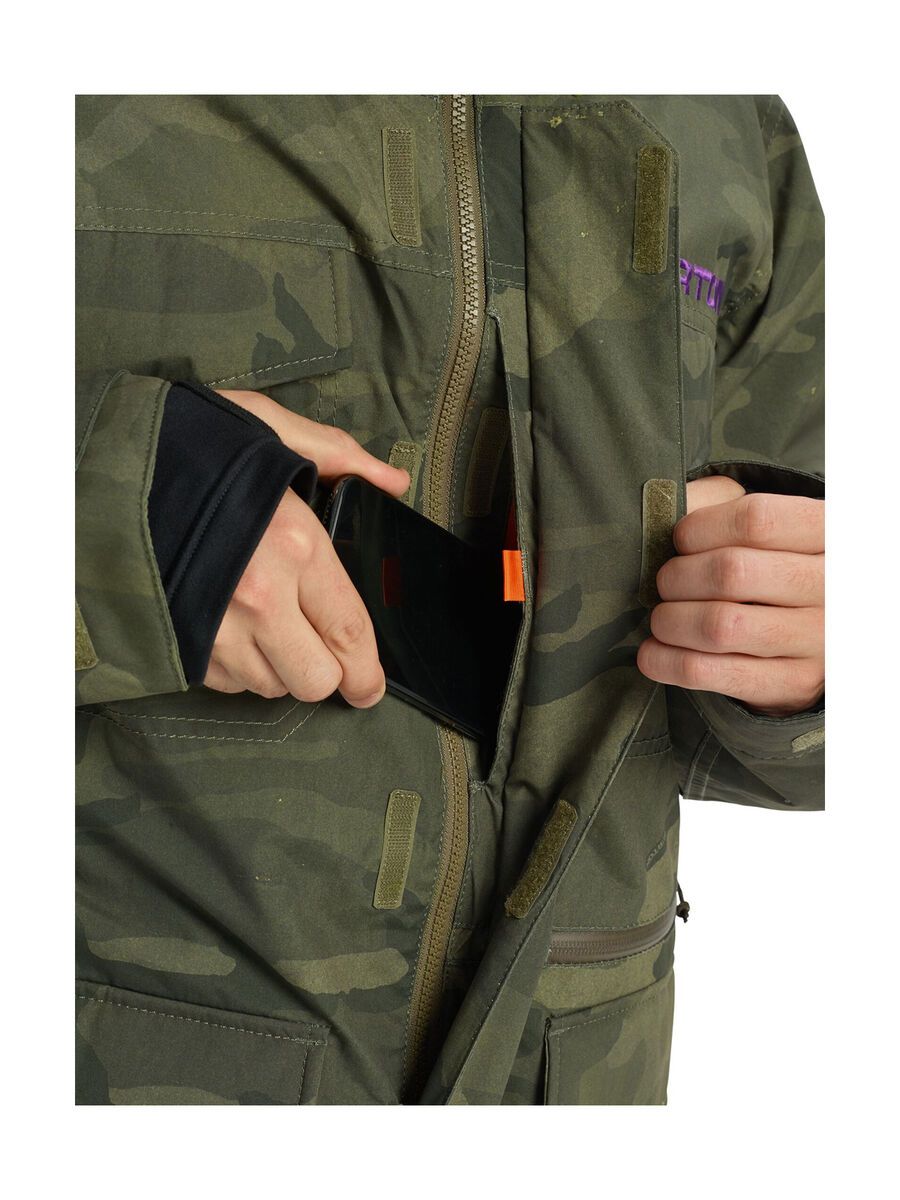 Burton Covert Jacket Slim, worn camo - Bild 7