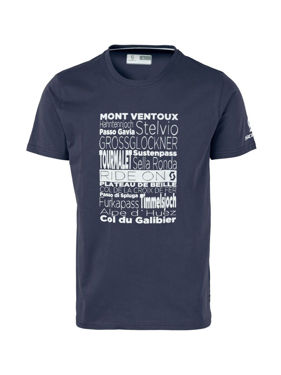 Scott 20 Casual s/sl Tee, blue nights - Bild 1