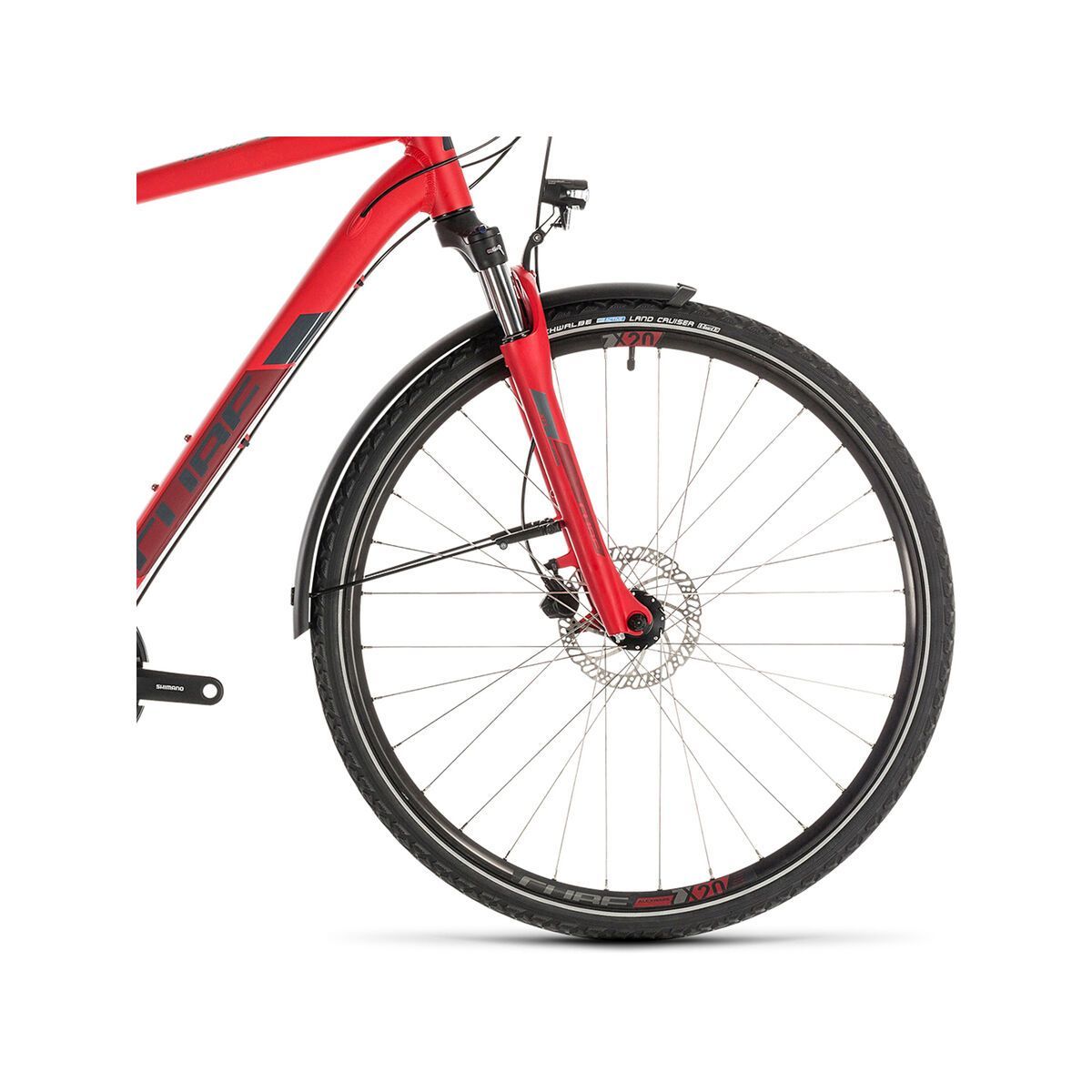 Cube Nature Allroad, red´n´grey - Bild 2