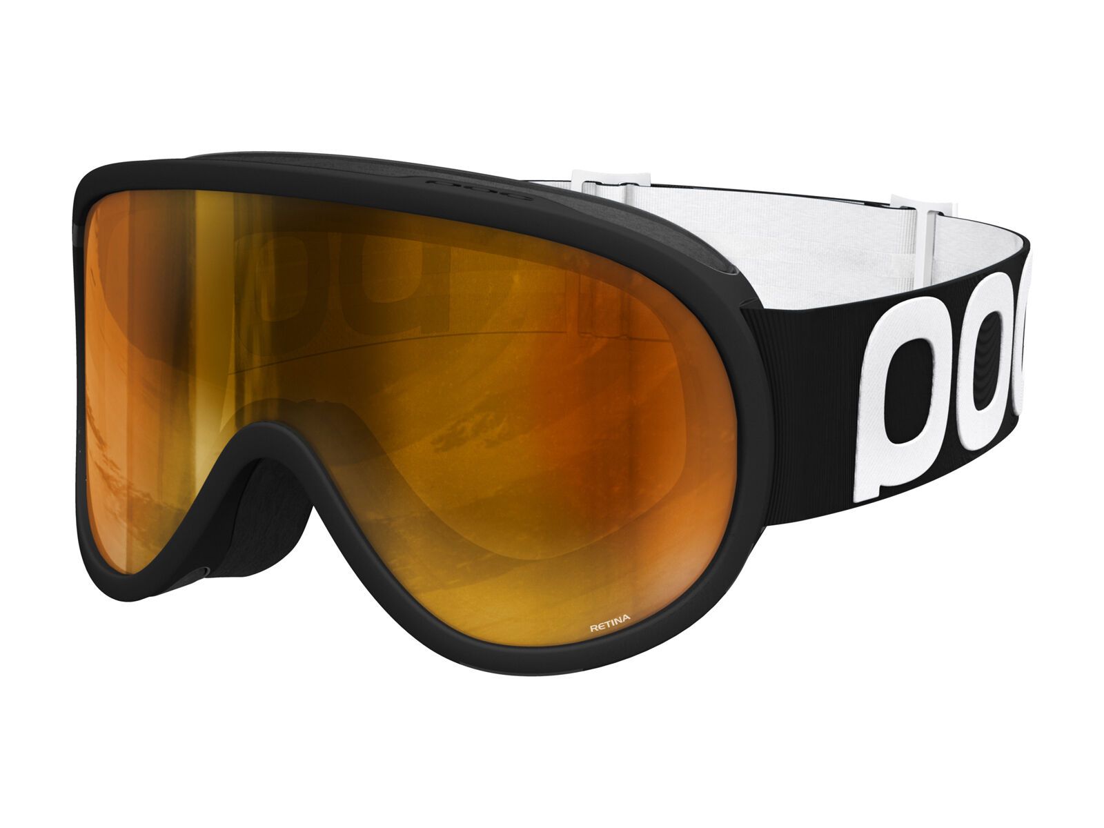 POC Retina, uranium black/Lens: pink gold mirror - Bild 1