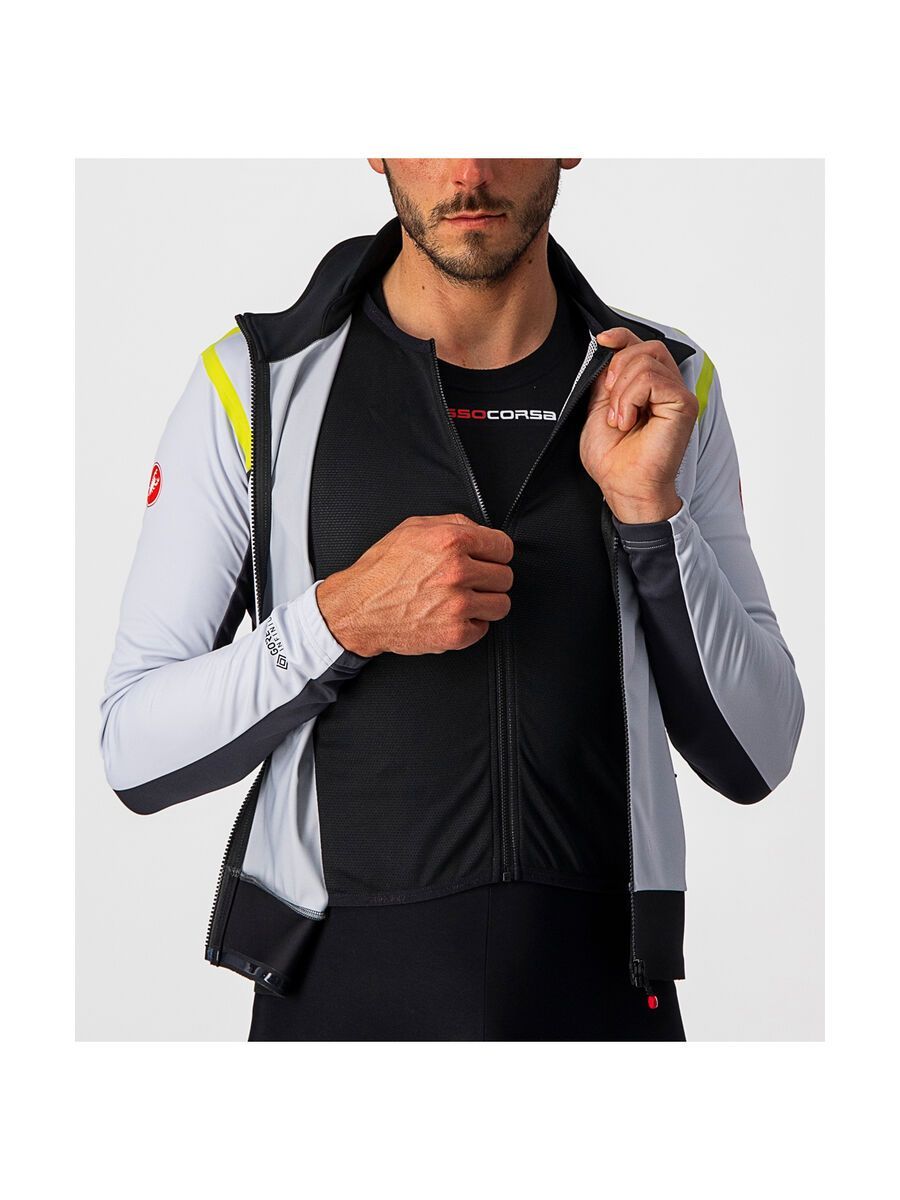 Castelli Alpha RoS 2 Light Jacket, silver gray/dark gray - Bild 5