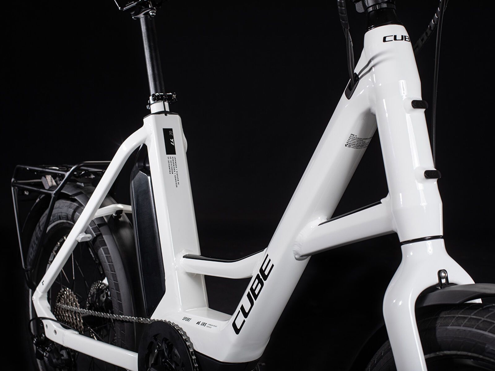 Cube Compact Sport Hybrid, white´n´black - Bild 7