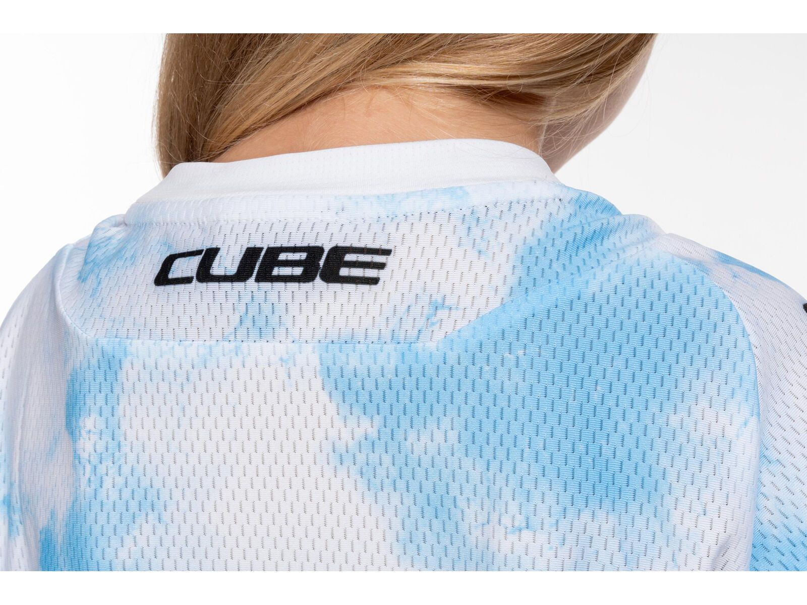Cube MTB Trikot Rookie X Actionteam kurzarm, topas blue - Bild 7