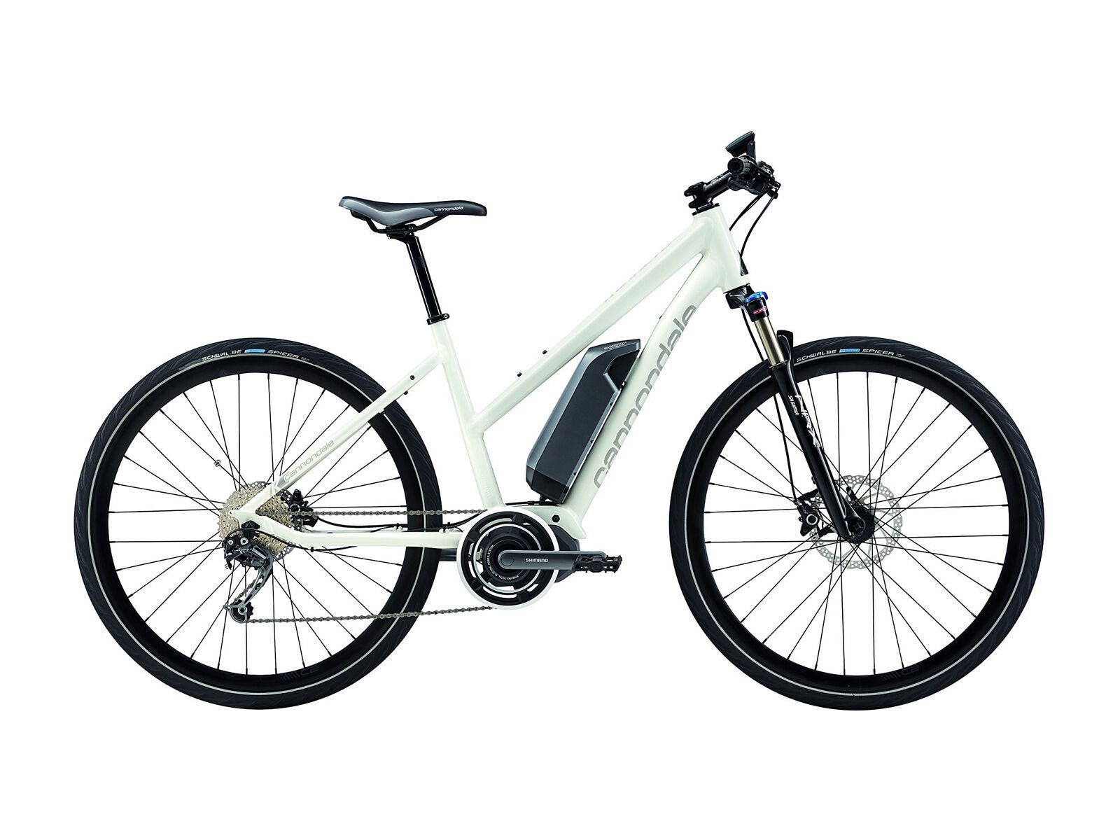 Cannondale Kinneto Women, white glossy / gray matte + dark gray matte - Bild 1