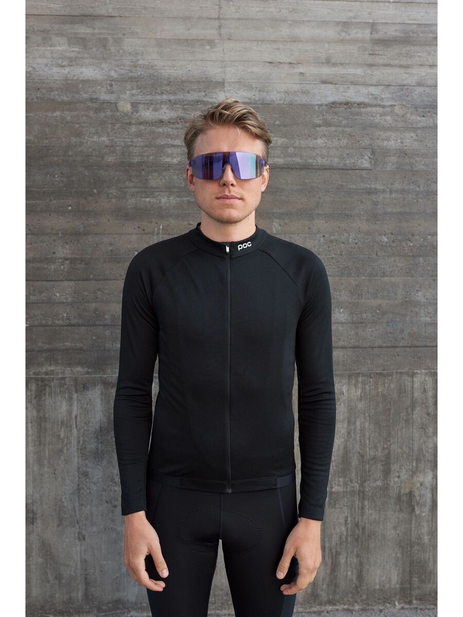 POC M's Thermal Lite LS Jersey, uranium black - Bild 9