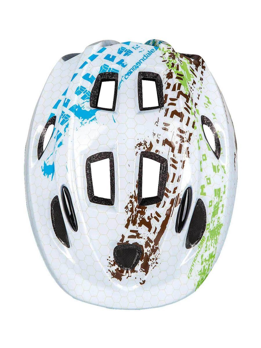 Cannondale Quick Kids, gloss white/green treads - Bild 3