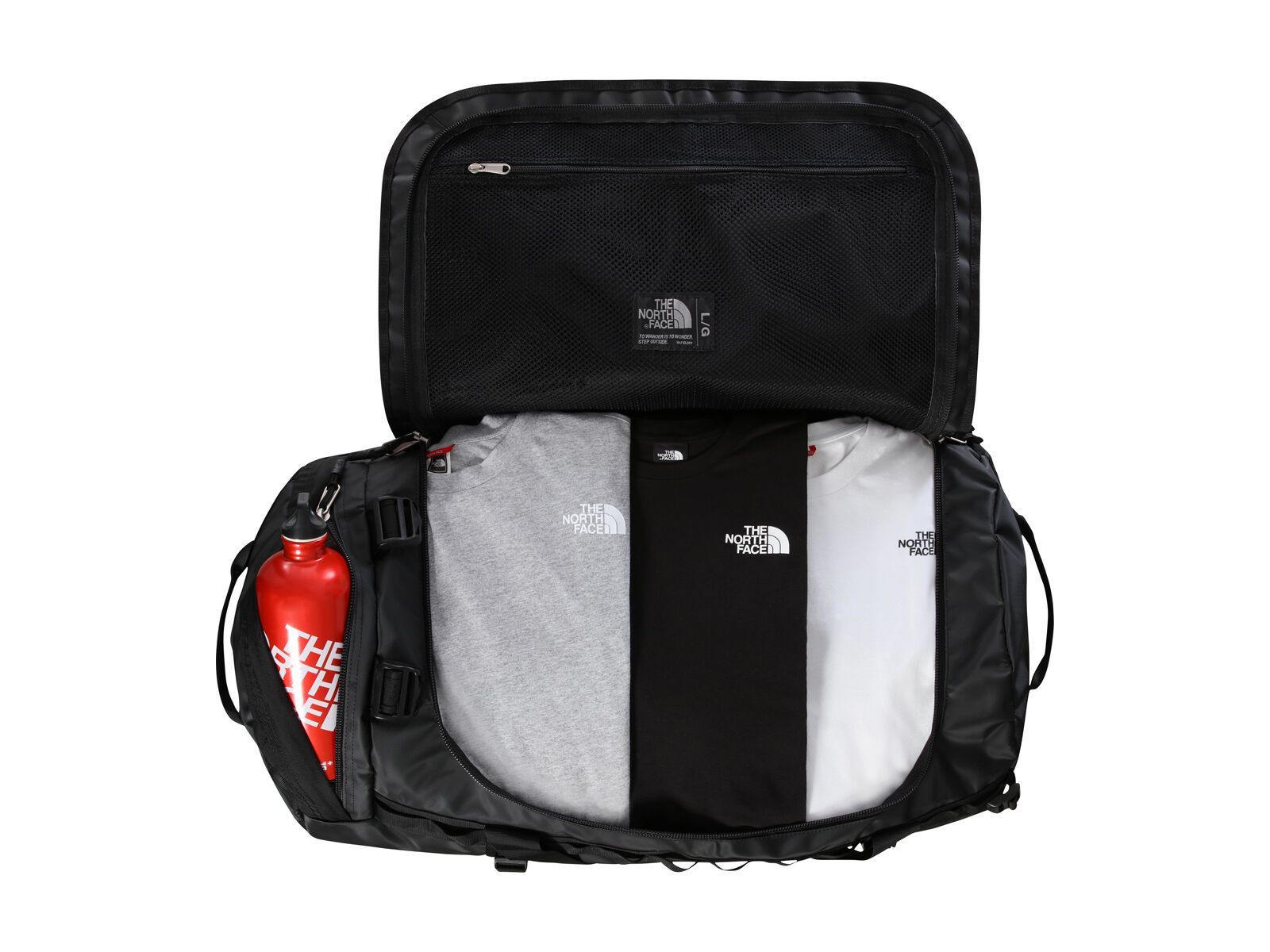 The North Face Base Camp Duffel - L, tnf black/tnf white - Bild 2