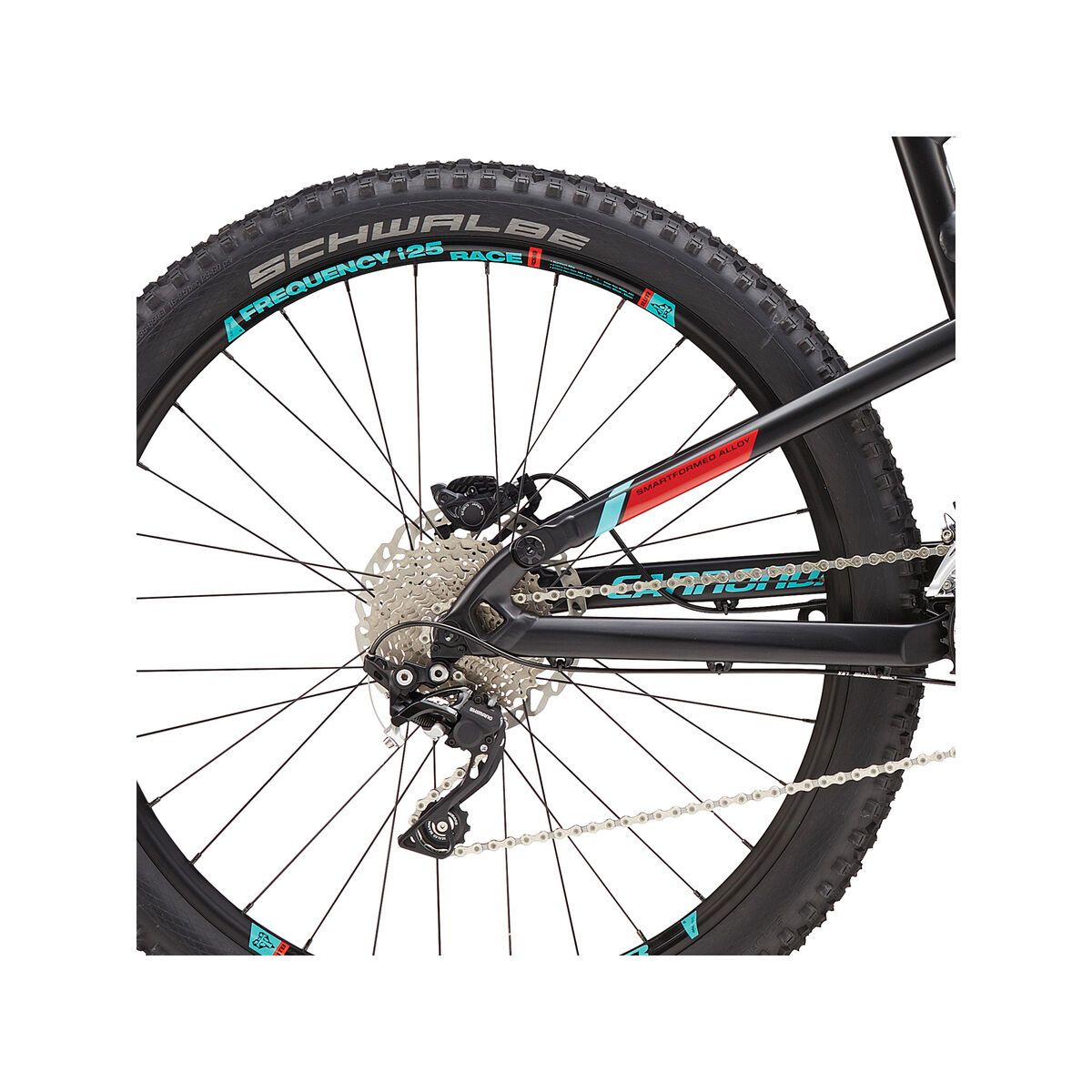 Cannondale Jekyll 3, black w/nearly black, fine silver, matte - Bild 4
