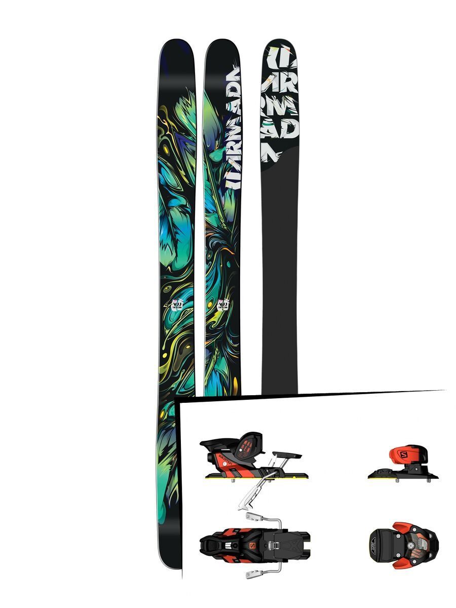 Armada Set: VJJ 2.0 2016 + Salomon Warden MNC 13 - Bild 1