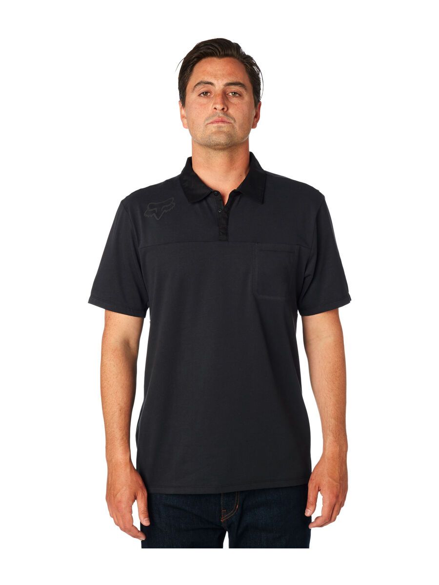 Fox Redplate 360 SS Airline Tech Polo, black - Bild 3